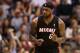 PHOENIX, AZ - FEBRUARY 11: LeBron James #6 of the Miami Heat during the NBA game against the Phoenix Suns at US Airways Center on February 11, 2014 in Phoenix, Arizona. The Heat defeated the Suns 103-97. NOTE TO USER: User expressly acknowledges and ag