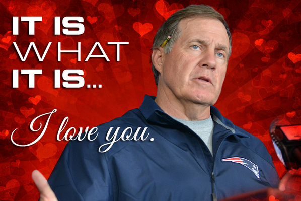 Patriots Release Valentine S Day Cards Poking Fun At Bill Belichick Tom Brady Bleacher Report Latest News Videos And Highlights Share the love on valentine's day with a card for your special someone. patriots release valentine s day cards