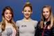 SOCHI, RUSSIA - FEBRUARY 15: Ashley Wagner, Gracie Gold and Polina Edmunds of the United States attend a Team USA press conference during Day 8 of the Sochi 2014 Winter Olympics at the Main Press Center (MPC) on February 15, 2014 in Sochi, Russia. (Phot