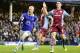 LIVERPOOL, ENGLAND - FEBRUARY 01: Steven Naismith of Everton celebrates after scoring the first goal during the Barclays Premier League match between Everton and Aston Villa at Goodison Park on February 1, 2014 in Liverpool England. (Photo by Malcolm Cou