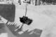 The dangerous bobsled track in 1932