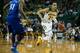WACO, TX - FEBRUARY 04: Isaiah Austin #21 of the Baylor Bears brings the ball upcourt against the Kansas Jayhawks on February 4, 2014 at the Ferrell Center in Waco, Texas. (Photo by Cooper Neill/Getty Images)