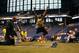 Feb 25, 2013; Indianapolis, IN, USA; Washington Huskies defensive back Desmond Trufant does the broad jump during the NFL Combine at Lucas Oil Stadium. Mandatory Credit: Brian Spurlock-USA TODAY Sports
