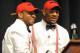 Ole Miss LB Denzel Nkemdiche (left) and DL Robert Nkemdiche