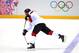 SOCHI, RUSSIA - FEBRUARY 19: Shea Weber #6 of Canada shoots the puck against Latvia during the Men's Ice Hockey Quarterfinal Playoff on Day 12 of the 2014 Sochi Winter Olympics at Bolshoy Ice Dome on February 19, 2014 in Sochi, Russia. (Photo by Streete