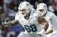 Oct 27, 2013; Foxborough, MA, USA; Miami Dolphins guard Richie Incognito (68) prepares to block against the New England Patriots during the second quarter at Gillette Stadium. Mandatory Credit: Winslow Townson-USA TODAY Sports