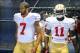 Will Quinton Patton (right) be able to continue the developing chemistry with Colin Kaepernick (left)?