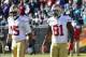 If Anquan Boldin (right) returns, he and Crabtree (left) lack the speed necessary to stretch the field.