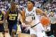 Caris LeVert and Nik Stauskas cannot let Gary Harris catch fire from three-point range.