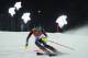 SOCHI, RUSSIA - FEBRUARY 21: Mikaela Shiffrin of the United States in action during the Women's Slalom during day 14 of the Sochi 2014 Winter Olympics at Rosa Khutor Alpine Center on February 21, 2014 in Sochi, Russia. (Photo by Clive Rose/Getty Images)