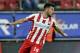 ATHENS,GREECE - FEBRUARY 5: Andreas Samaris of Olympiacos F.C. in action during the Greek Superleague match between Olympiacos F.C. and Panionios GSS at the Karaiskaki Stadium on February 5, 2014 in Piraeus near Athens. (Photo by Milos Bicanski/EuroFoo
