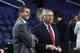 Rick Welts (left) and David Stern.