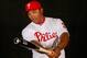CLEARWATER, FL - FEBRUARY 19: Marlon Byrd #3 of the Philadelphia Phillies poses for a portrait on February 19, 2014 at Bright House Field in Clearwater, Florida. (Photo by Kevin C. Cox/Getty Images)