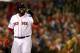 BOSTON, MA - OCTOBER 30: David Ortiz #34 of the Boston Red Sox celebrates after scoring in the third inning against the St. Louis Cardinals during Game Six of the 2013 World Series at Fenway Park on October 30, 2013 in Boston, Massachusetts. (Photo by El