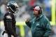 Vick's familiarity with Marty Mornhinweg give him a head start.