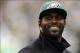 Nov 17, 2013; Philadelphia, PA, USA; Philadelphia Eagles quarterback Michael Vick (7) along the sidelines during the third quarter against the Washington Redskins at Lincoln Financial Field. The Eagles defeated the Redskins 24-16. Mandatory Credit: Howard