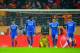 ISTANBUL, TURKEY - FEBRUARY 26: A dejected Willian and Fernando Torres of Chelsea look on after conceding the first goal during the UEFA Champions League Round of 16 first leg match between Galatasaray AS and Chelsea at Ali Sami Yen Arena on February 26