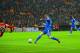 ISTANBUL, TURKEY - FEBRUARY 26: Fernando Torres of Chelsea scores the opening goal during the UEFA Champions League Round of 16 first leg match between Galatasaray AS and Chelsea at Ali Sami Yen Arena on February 26, 2014 in Istanbul, Turkey. (Photo by