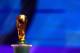 COSTA DO SAUIPE, BRAZIL - DECEMBER 06: The World Cup trophy on stage before the Final Draw for the 2014 FIFA World Cup Brazil at Costa do Sauipe Resort on December 6, 2013 in Costa do Sauipe, Bahia, Brazil. (Photo by Clive Mason/Getty Images)