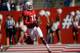 FRESNO, CA - NOVEMBER 23: Davante Adams #15 of the Fresno State Bulldogs scores on a forty four yard pass play against the New Mexico Lobos during the second quarter at Bulldog Stadium on November 23, 2013 in Fresno, California. (Photo by Thearon W. Hen