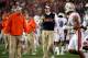 PASADENA, CA - JANUARY 06: Auburn Tigers head coach Gus Malzahn stands on the field during the 2014 Vizio BCS National Championship Game against the Florida State Seminoles at the Rose Bowl on January 6, 2014 in Pasadena, California. (Photo by Harry How