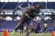 Feb 23, 2014; Indianapolis, IN, USA; Louisville Cardinals quarterback Teddy Bridgewater runs the shuttle dash during the 2014 NFL Combine at Lucas Oil Stadium. Mandatory Credit: Brian Spurlock-USA TODAY Sports