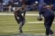 INDIANAPOLIS, IN - FEBRUARY 25: Former Michigan State defensive back Darqueze Dennard runs a drill during the 2014 NFL Combine at Lucas Oil Stadium on February 25, 2014 in Indianapolis, Indiana. (Photo by Joe Robbins/Getty Images)