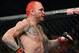 Dec 28, 2013; Las Vegas, NV, USA; Chris Leben during his UFC middleweight bout against Uriah Hall at the MGM Grand Garden Arena. Mandatory Credit: Jayne Kamin-Oncea-USA TODAY Sports
