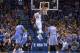 Oklahoma City, OK - February 23, 2014: Kevin Durant #35 of the Oklahoma City Thunder dunks the ball against the Los Angeles Clippers at the Chesapeake Arena on February 23, 2014 in Oklahoma City, OK. NOTE TO USER: User expressly acknowledges and agrees