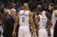 Jan 17, 2014; Orlando, FL, USA; Charlotte Bobcats head coach Steve Clifford huddles up with shooting guard Gerald Henderson (9), point guard Kemba Walker (15) and teammates against the Orlando Magic during the second half at Amway Center. Charlotte Bobcat