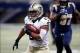 Dec 15, 2013; St. Louis, MO, USA; New Orleans Saints running back Pierre Thomas (23) carries the ball against the St. Louis Rams at the Edward Jones Dome. Mandatory Credit: Scott Kane-USA TODAY Sports
