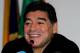 ROME, ITALY - FEBRUARY 14: Diego Maradona speaks to the media about his ongoing legal dispute with the Italian Tax authorities during a press conference at the European Union office on February 14, 2014 in Rome, Italy. The former footballer is accused of
