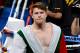 LAS VEGAS, NV - SEPTEMBER 14: Canelo Alvarez enters the ring to take on Floyd Mayweather Jr. in their WBC/WBA 154-pound title fight at the MGM Grand Garden Arena on September 14, 2013 in Las Vegas, Nevada. (Photo by Ethan Miller/Getty Images)