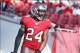 Nov 17, 2013; Tampa, FL, USA; Tampa Bay Buccaneers cornerback Darrelle Revis (24) against the Atlanta Falcons during the second half at Raymond James Stadium. Tampa Bay Buccaneers defeated the Atlanta Falcons 41-28. Mandatory Credit: Kim Klement-USA TODAY