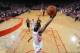 HOUSTON, TX - MARCH 7: James Harden #13 of the Houston Rockets shoots against the Indiana Pacers on March 7, 2014 at the Toyota Center in Houston, Texas. NOTE TO USER: User expressly acknowledges and agrees that, by downloading and or using this photogra