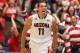 TUCSON, AZ - FEBRUARY 26: Aaron Gordon #11 of the Arizona Wildcats celebrates after scoring against the California Golden Bears during the first half of the college basketball game at McKale Center on February 26, 2014 in Tucson, Arizona. (Photo by Chri