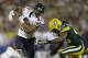 GREEN BAY, WI - NOVEMBER 04: Matt Forte #22 of the Chicago Bears runs with the football before getting tackled by M.D. Jennings #43 of the Green Bay Packers during the second half of play at Lambeau Field on November 04, 2013 in Green Bay, Wisconsin. (Pho