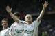MANCHESTER, ENGLAND - APRIL 24: Danny Murphy of Liverpool celebrates after scoring the first goal with a penalty during the FA Barclaycard Premiership match between Manchester United and Liverpool at Old Trafford on April 24, 2004 in Manchester, England.