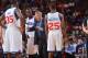 PHILADELPHIA, PA - FEBRUARY 24: Head Coach Brett Brown of the Philadelphia 76ers gives his team direction against the Milwaukee Bucks at the Wells Fargo Center on February 24, 2014 in Philadelphia, Pennsylvania. NOTE TO USER: User expressly acknowledges a