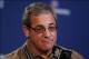 Feb 20, 2014; Indianapolis, IN, USA; Carolina Panthers general manager Dave Gettleman speaks during a press conference during the 2014 NFL Combine at Lucas Oil Stadium. Mandatory Credit: Brian Spurlock-USA TODAY Sports