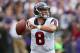 BALTIMORE, MD - SEPTEMBER 22: Quarterback Matt Schaub #8 of the Houston Texans looks to pass against the Baltimore Ravens during the first half at M&T Bank Stadium on September 22, 2013 in Baltimore, Maryland. (Photo by Rob Carr/Getty Images)