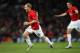MANCHESTER, UNITED KINGDOM - APRIL 29: Paul Scholes of Manchester United celebrates scoring the opening goal during the UEFA Champions League Semi Final, second leg match between Manchester United and Barcelona at Old Trafford on April 29, 2008 in Manche