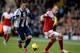 WEST BROMWICH, ENGLAND - FEBRUARY 22: Morgan Amalfitano of West Brom is challenged by Steve Sidwell of Fulham during the Barclays Premier League match between West Bromwich Albion and Fulham at The Hawthorns on February 22, 2014 in West Bromwich, England