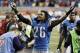 DETROIT, MI - DECEMBER 12: Louis Delmas #26 of the Detroit Lions leaves the field celebrating a 7-3 victory over the Green Bay Packers on December 12, 2010 at Ford Field in Detroit, Michigan. (Photo by Gregory Shamus/Getty Images)