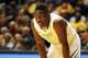 MORGANTOWN, WV - DECEMBER 10: Juwan Staten #3 of the West Virginia Mountaineers looks on against the Gonzaga Bulldogs at the WVU Coliseum on December 10, 2013 in Morgantown, West Virginia. (Photo by Justin K. Aller/Getty Images)