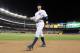 Sep 24, 2013; Bronx, NY, USA; New York Yankees third baseman Alex Rodriguez walks back to the dugout after flying out to end the fourth inning against the Tampa Bay Rays at Yankee Stadium. Mandatory Credit: John Munson/THE STAR-LEDGER via USA TODAY Sports