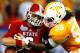 ATLANTA, GA - AUGUST 31: Curt Maggitt #56 of the Tennessee Volunteers strips the ball from Mike Glennon #8 of the North Carolina State Wolfpack at Georgia Dome on August 31, 2012 in Atlanta, Georgia. (Photo by Kevin C. Cox/Getty Images)