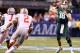 Connor Cook torched the Buckeyes with 304 passing yards and three touchdowns in the Big Ten title game last year.