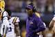 LSU defensive backs coach Corey Raymond