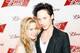 VANCOUVER, BC - FEBRUARY 25: Figure skaters Tara Lipinski and Johnny Weir arrive at the Club Bud Budweiser Party on February 25, 2010 at the Commodore Ballroom in Vancouver, Canada. (Photo by Kevin C. Cox/Getty Images for Budweiser)
